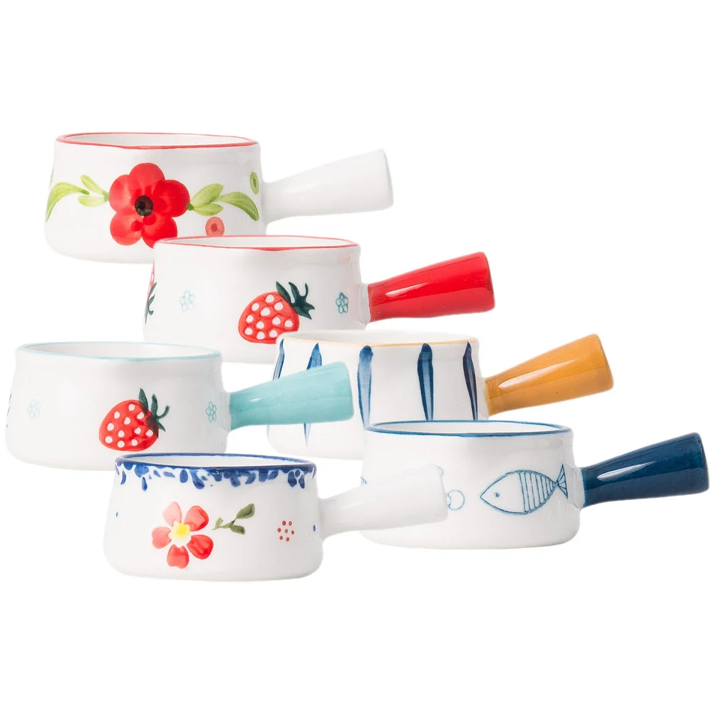 6 Pcs Ceramic Soup Crock Syrup Coffee Mini Sauce Cup Cereal Bowls Coffee Syrups Ceramic Milk Cup Porcelain Cup Rice Bowls
6 Pcs Ceramic Soup Crock Syrup Coffee Mini Sauce Cup Cereal Bowls Coffee Syrups Ceramic Milk Cup Porcelain Cup Rice Bowls