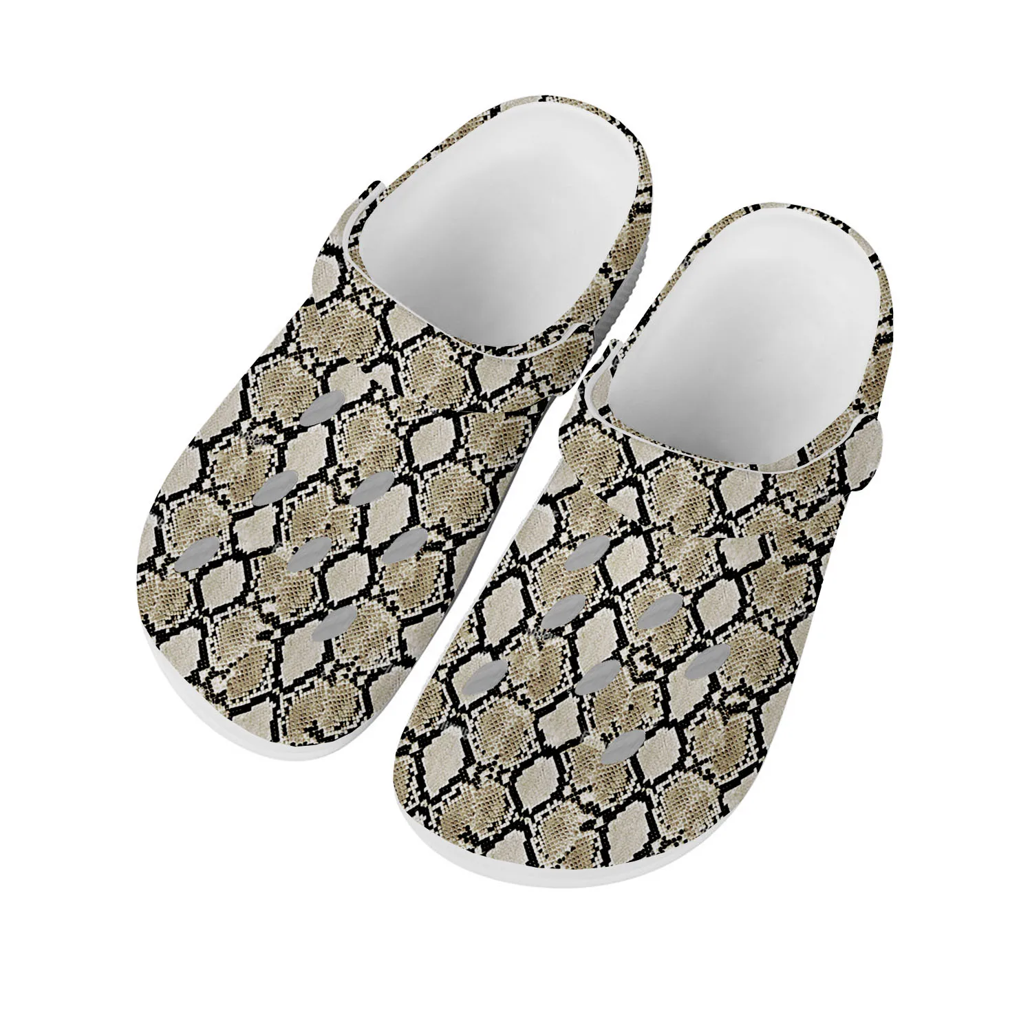 Snake Skin Pattern Home Clogs Custom Water Shoes Mens Womens Teenager Tide Printed Causal Shoe Breathable Beach Hole Slippers 
Snake Skin Pattern Home Clogs Custom Water Shoes Mens Womens Teenager Tide Printed Causal Shoe Breathable Beach Hole Slippers