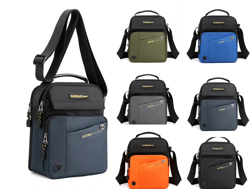 Brand Men's Shoulder Bag High Quality Boys Crossbody Bag Nylon Male Business Man Messenger Bag Large and small Two styles bolsos
Brand Men's Shoulder Bag High Quality Boys Crossbody Bag Nylon Male Business Man Messenger Bag Large and small Two styles bolsos