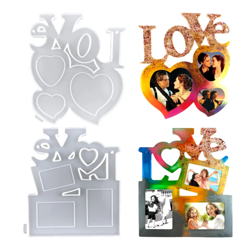 Heart-Shaped Love Letter Photo Frame Silicone Mold Dad Letter Resin Photo Frame Decoration Epoxy Resin Mold Mother'S Day Gift
Heart-Shaped Love Letter Photo Frame Silicone Mold Dad Letter Resin Photo Frame Decoration Epoxy Resin Mold Mother'S Day Gift