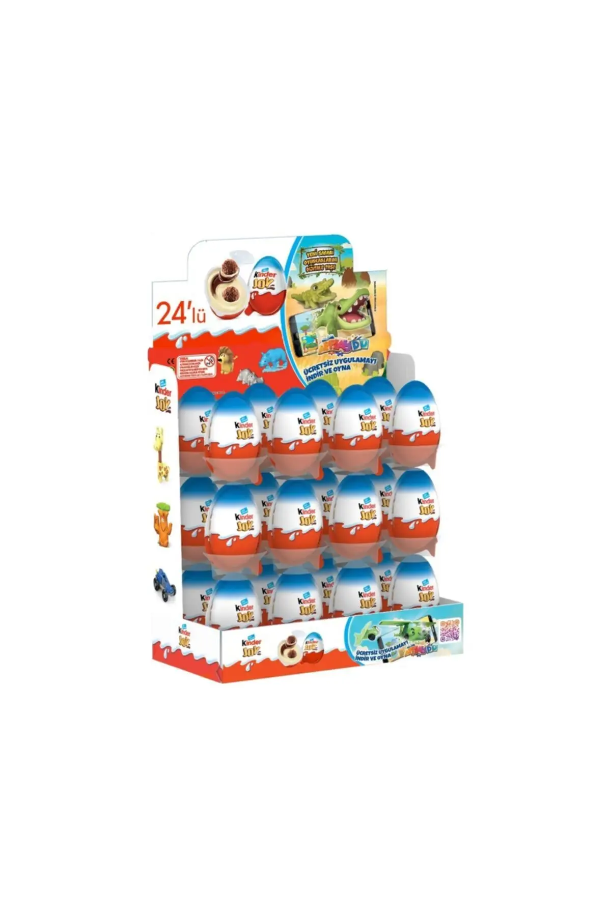 

24 PCs Kinder Joy Stag 20 g 24lü Set surprise egg