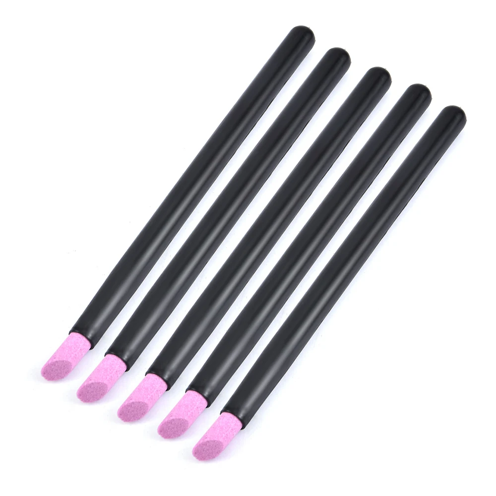 5 Pcs Remover Pusher Pen Quartz Stone Scrub Pen Cuticle Stick Trimmer Dead Skin Remover Black Professional Nail Art Care Tool
5 Pcs Remover Pusher Pen Quartz Stone Scrub Pen Cuticle Stick Trimmer Dead Skin Remover Black Professional Nail Art Care Tool