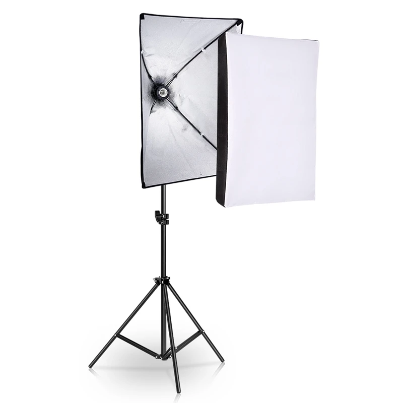 Photographic Work Fill Light 50 * 70cm Studio Photography Lighting Photography Soft Box Lighting Kit E27 Socket
Photographic Work Fill Light 50 * 70cm Studio Photography Lighting Photography Soft Box Lighting Kit E27 Socket