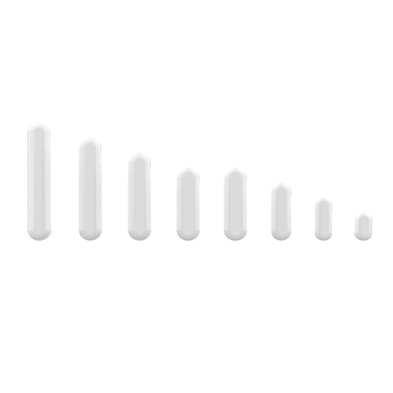 8PCS PTFE Magnetic Stirrer Stirring Rod, White, Laboratory Rod, Stirring Plate Rod C6X10 To C8X40
8PCS PTFE Magnetic Stirrer Stirring Rod, White, Laboratory Rod, Stirring Plate Rod C6X10 To C8X40