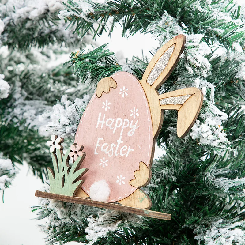 Happy Easter Bunny Egg Carved Wooden Ornaments Home Wooden Decoration Diy Creative Pendant Party Supplies Dining Table Decor
Happy Easter Bunny Egg Carved Wooden Ornaments Home Wooden Decoration Diy Creative Pendant Party Supplies Dining Table Decor