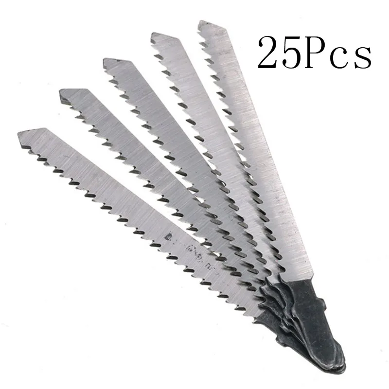 25Pcs/Set Jigsaw Blade Reciprocating Saw Blades High Carbon Steel Jig Saw Wood Assorted Saw Blade For Woodworking Cutting Tool
25Pcs/Set Jigsaw Blade Reciprocating Saw Blades High Carbon Steel Jig Saw Wood Assorted Saw Blade For Woodworking Cutting Tool