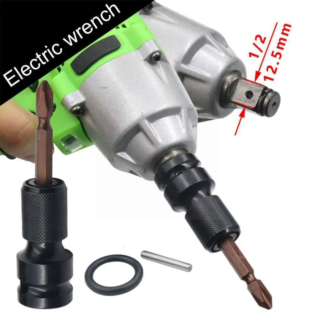 Hex Shank Socket Converter Adapter 1/2 Turn 1/4 Batch Converter Conversion Tool Impact F4y6
Hex Shank Socket Converter Adapter 1/2 Turn 1/4 Batch Converter Conversion Tool Impact F4y6