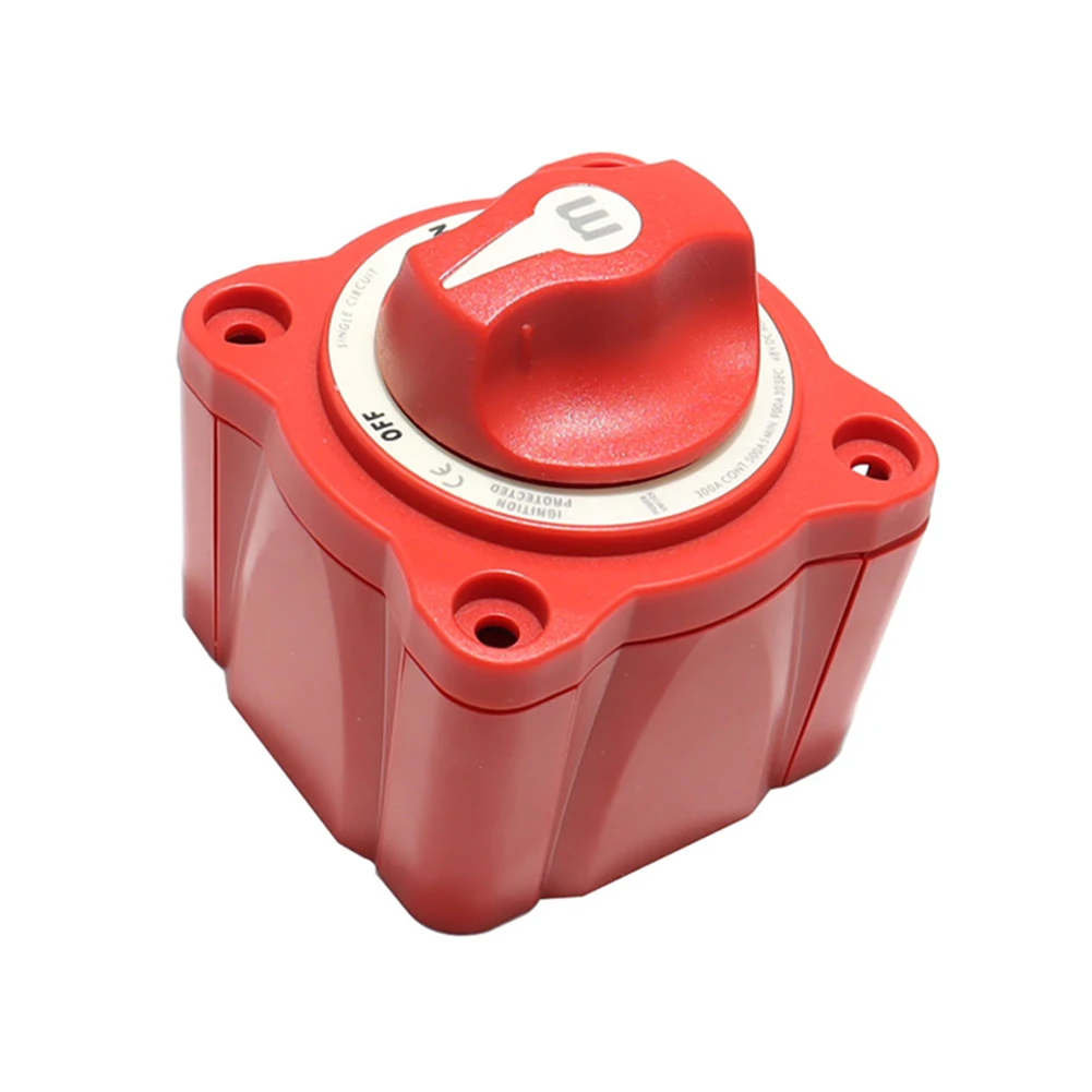 

Car Auto RV 12V-48V 100A-300A Marine Boat Single Circuit Battery Selector Isolator Disconnect Rotary Switch Cut Accessories