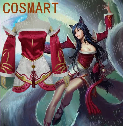 COSMART LOL Gumiho Ahri классическая одежда для косплея Косплей Костюм Хэллоуин Карнавал ролевые игры наряд косплей одежда
COSMART LOL Gumiho Ahri классическая одежда для косплея Косплей Костюм Хэллоуин Карнавал ролевые игры наряд косплей одежда
