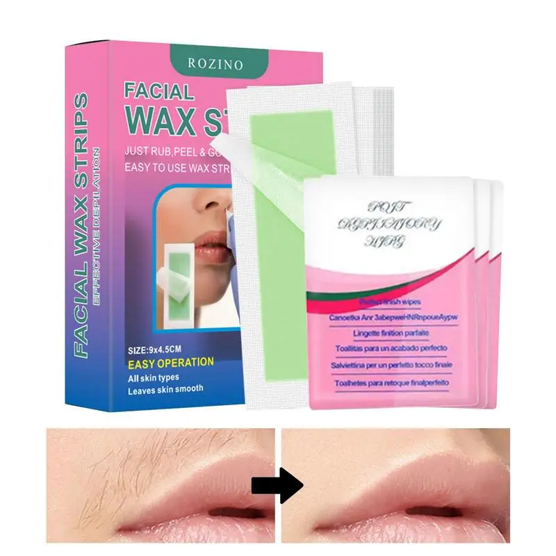 Body Wax Strips 30Pcs Face Hair Remover With Beeswax Long-lasting Hair Removal Waxing Products At Home Waxing Kit For Women
Body Wax Strips 30Pcs Face Hair Remover With Beeswax Long-lasting Hair Removal Waxing Products At Home Waxing Kit For Women