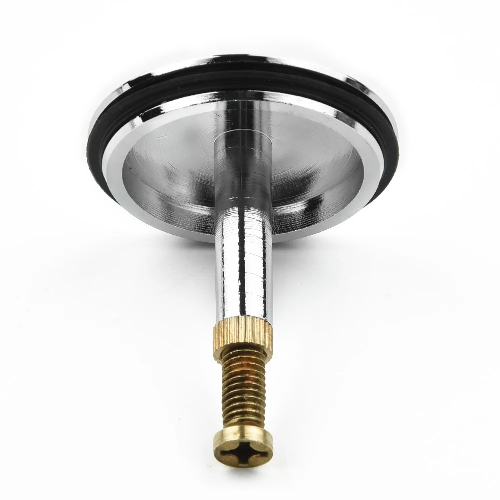 Silver Bathtub Drain Stopper Bath Tub Sink Waste Pop-Up Plug Replacement 43mm Copper Highly Durable Sink Plug
Silver Bathtub Drain Stopper Bath Tub Sink Waste Pop-Up Plug Replacement 43mm Copper Highly Durable Sink Plug