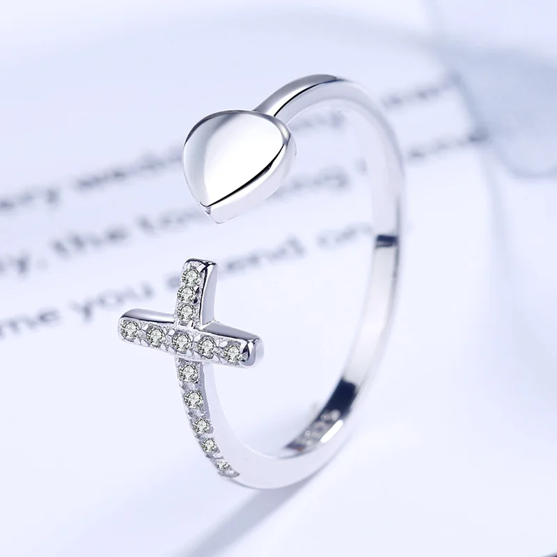 Cross-border Fashion Element Cross Ring Female Korean Version Temperament Glossy Love Open Ring Manufacturer Wholesale
Cross-border Fashion Element Cross Ring Female Korean Version Temperament Glossy Love Open Ring Manufacturer Wholesale
