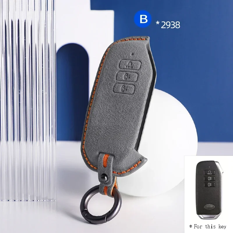 Верхний замшевый 7-кнопочный чехол для дистанционного ключа автомобиля для Kia Sorento MQ4 2020 2021 2022 EV6 K8 V6 для Kia Sportage 2023 Корпус автомобильного ключа
Верхний замшевый 7-кнопочный чехол для дистанционного ключа автомобиля для Kia Sorento MQ4 2020 2021 2022 EV6 K8 V6 для Kia Sportage 2023 Корпус автомобильного ключа