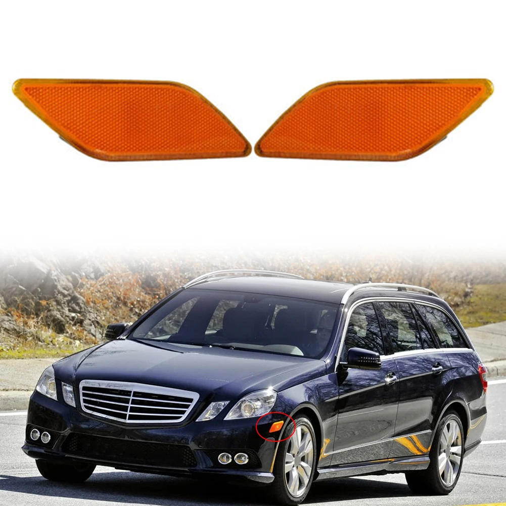 2x Front Side Marker Lights LH & RH Set 2128200121 2128200021 For Mercedes-Benz E350 E550 E63 AMG W212 2010-2013
2x Front Side Marker Lights LH & RH Set 2128200121 2128200021 For Mercedes-Benz E350 E550 E63 AMG W212 2010-2013