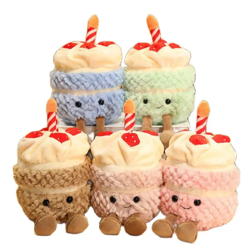 Kawaii Fluffy Smile Strawberry Cake Plush Toy Stuffed Soft Plushie Simulation Dessert Birthday Cake Doll Toys for Kids Home Deco
Kawaii Fluffy Smile Strawberry Cake Plush Toy Stuffed Soft Plushie Simulation Dessert Birthday Cake Doll Toys for Kids Home Deco