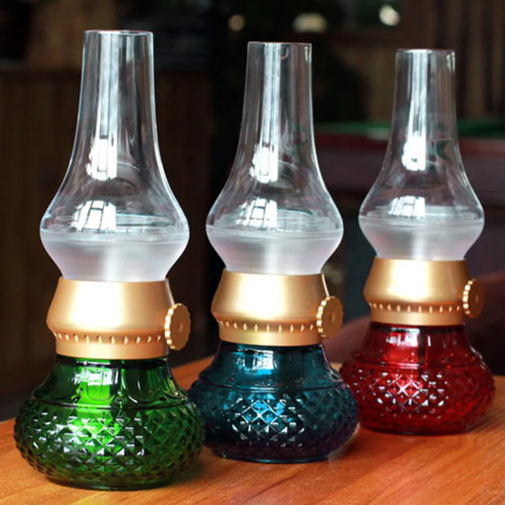 Kerosene Light Acrylic Dinner Table Lamp Romantic Led Decoration Camping Blowing Control 29Lights
Kerosene Light Acrylic Dinner Table Lamp Romantic Led Decoration Camping Blowing Control 29Lights