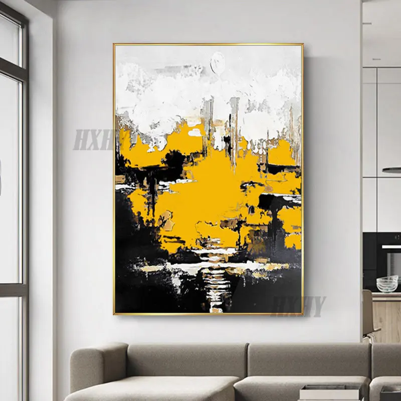 Large Canvas Wall Art Decor Hand Painted Oil Painting Black and White Abstract Painting Home Decor Art Pictures Modern Artwork
Large Canvas Wall Art Decor Hand Painted Oil Painting Black and White Abstract Painting Home Decor Art Pictures Modern Artwork