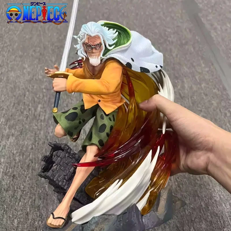 Новинка Аниме фигурки 34 см серебристые Rayleigh ПВХ Фигурки Gk модель куклы орнамент