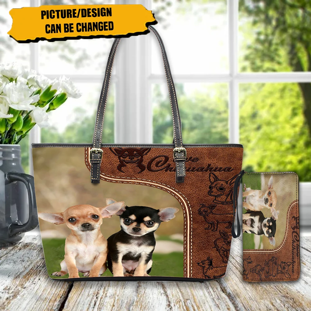 Coloranimal A Pair Of Cute Dogs Large-capacity Commuting Bag For Women Multi-functional Wallet Portable Mobile Phone Handbags
Coloranimal A Pair Of Cute Dogs Large-capacity Commuting Bag For Women Multi-functional Wallet Portable Mobile Phone Handbags