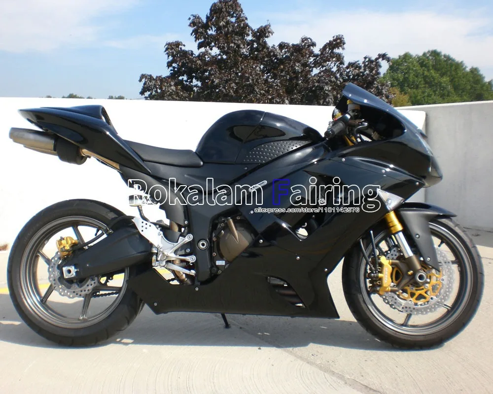 For Kawasaki Ninja 2005 2006 ZX6R 05 06 ZX 6R 636 ZX-6R Gloss Black ABS Motorcycle Fairing Kit (Injection molding)
For Kawasaki Ninja 2005 2006 ZX6R 05 06 ZX 6R 636 ZX-6R Gloss Black ABS Motorcycle Fairing Kit (Injection molding)