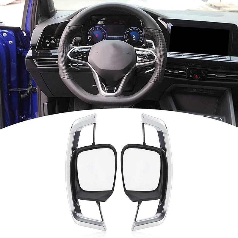 

Pair Steering Wheel Paddle Shifter Extension Blade Fit For Golf MK8 GTD/GLI/R 2020+ Shift Extension Car Accessories