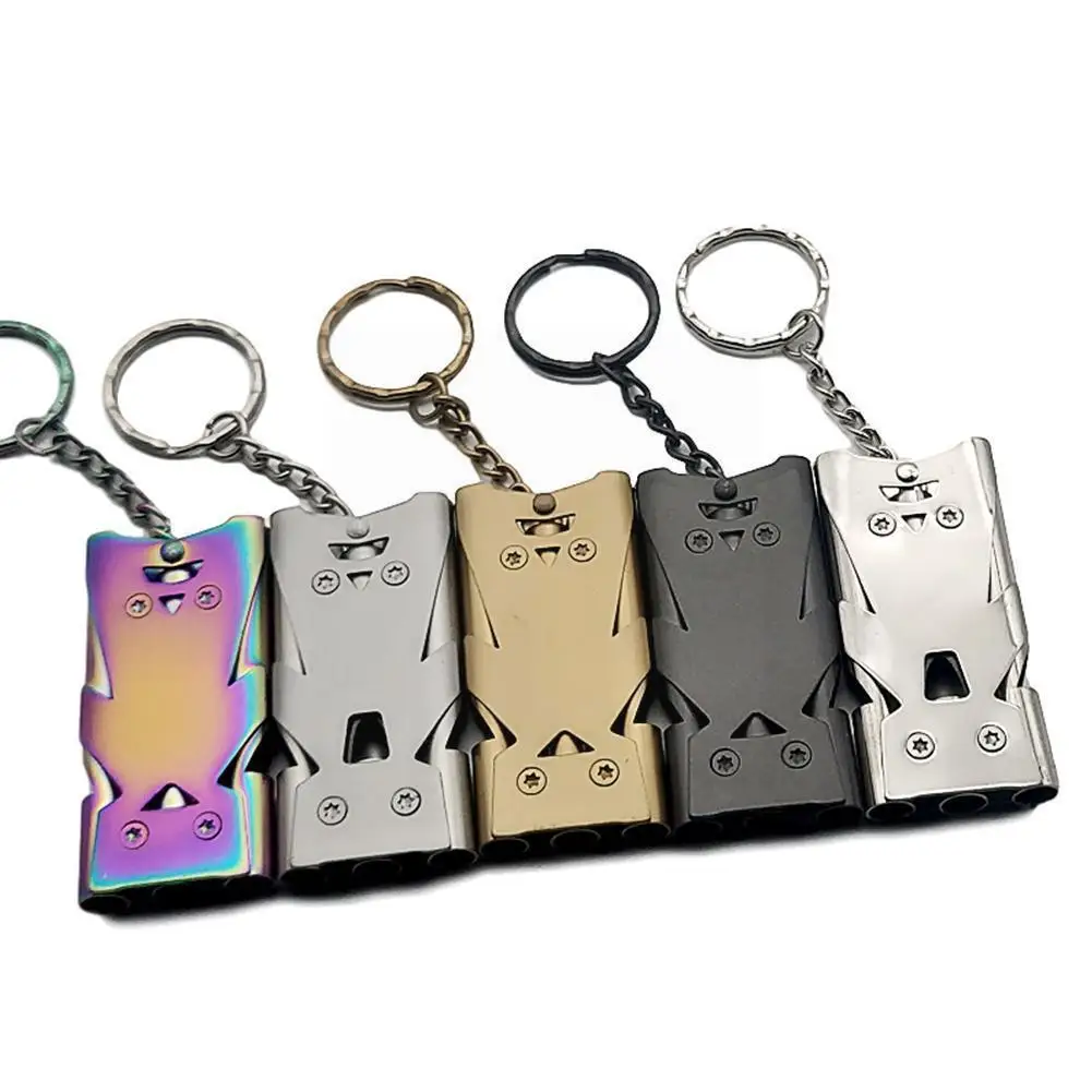 Hiking Survival Steel High-decibe Training Whistle Whistle High-frequency Tool Whistle Outdoor Survival Rescue E7d6
Hiking Survival Steel High-decibe Training Whistle Whistle High-frequency Tool Whistle Outdoor Survival Rescue E7d6