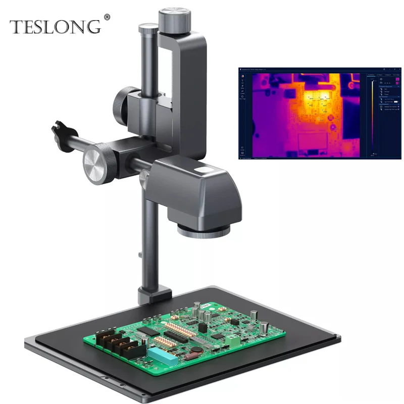 Teslong PCB Infrared Thermal Analyzer Soldering Camera for Electronics Testing, PCBA Design, Laptop and Phone Repair Inspection
Teslong PCB Infrared Thermal Analyzer Soldering Camera for Electronics Testing, PCBA Design, Laptop and Phone Repair Inspection