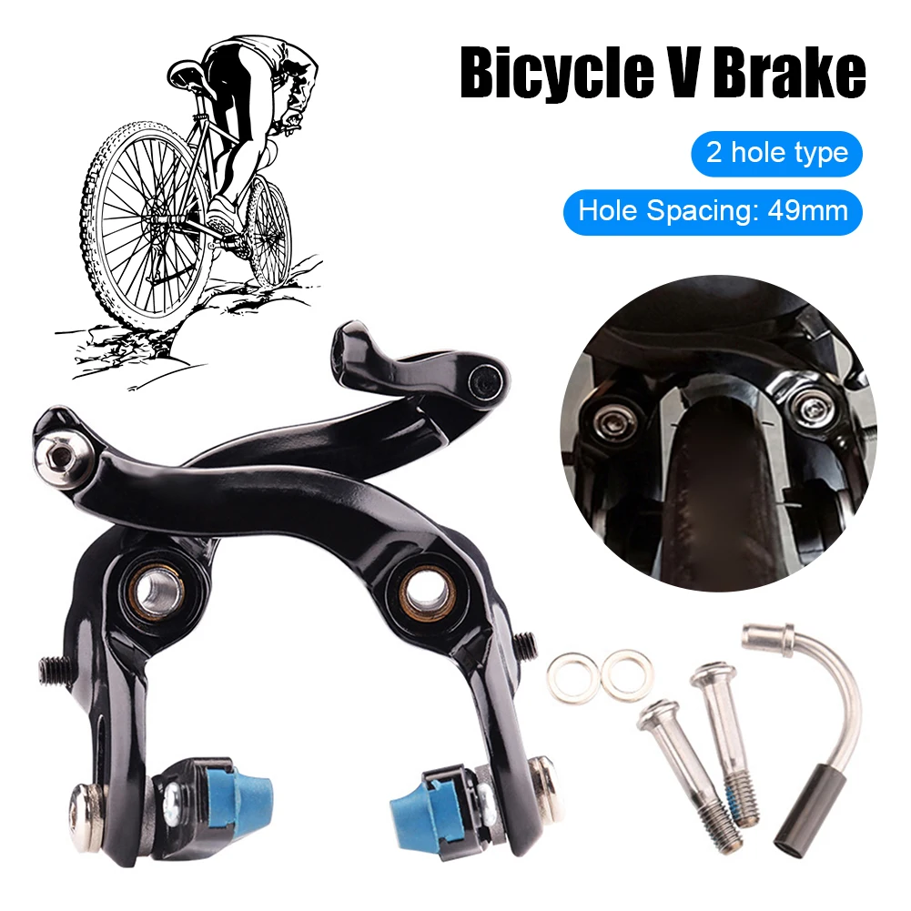V Brake Caliper Mountain Road Bike Aluminum Alloy 2 Hole Hidden V Brake Replacement Adjustable Spring Bicycle Accessories Parts
V Brake Caliper Mountain Road Bike Aluminum Alloy 2 Hole Hidden V Brake Replacement Adjustable Spring Bicycle Accessories Parts