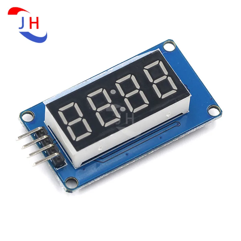 1PCS LED Display Module TM1637 Arduino 7 Segment 4 Bits 0.36 Inch Clock RED Anode Digital Tube Four Serial Driver Board Pack
1PCS LED Display Module TM1637 Arduino 7 Segment 4 Bits 0.36 Inch Clock RED Anode Digital Tube Four Serial Driver Board Pack