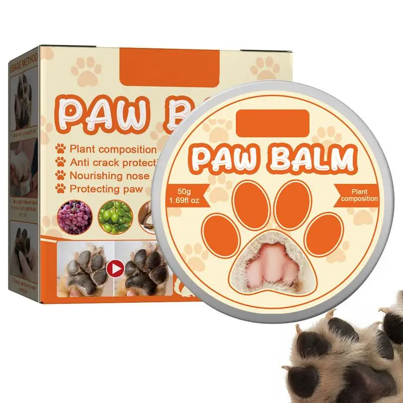 

Paw Balm Paw Balm Dogs Lick Safe Fix Dry Cracked Dog Paws Natural Nose And Paw Wax For Dogs Cats Moisturizing Dog Paw Protector