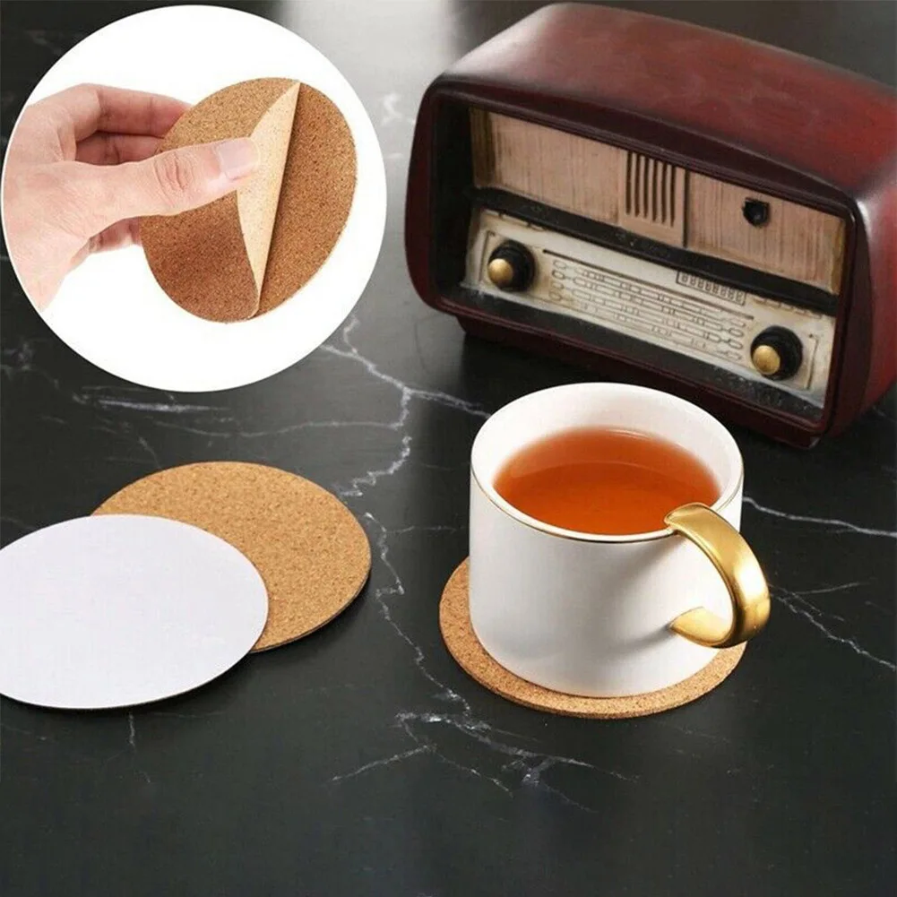 10Pcs Cork Coasters Round/Square Adhesive Cork Mats Cork DIY Backing Sheet For Home Bar Table Decoration
10Pcs Cork Coasters Round/Square Adhesive Cork Mats Cork DIY Backing Sheet For Home Bar Table Decoration