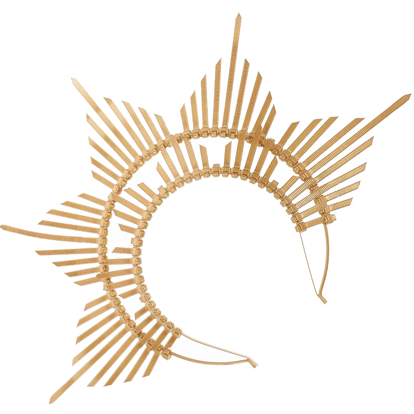 Sunburst Spike Headpiece Goddess Headband Women Halloween Costume Dress Up Hair Accessory
Sunburst Spike Headpiece Goddess Headband Women Halloween Costume Dress Up Hair Accessory