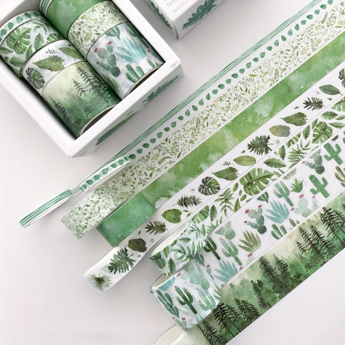 Зеленые листья каaktus washi tape
Зеленые листья каaktus washi tape