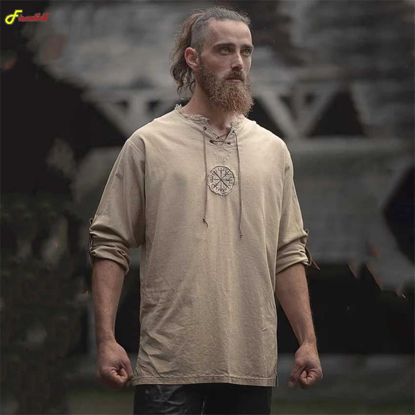 Men Medieval Costume Cosplay Knight Warrior Tunic Jacket Vintage Halloween Carnival Party Fancy Viking Pirate Saxon Shirt
Men Medieval Costume Cosplay Knight Warrior Tunic Jacket Vintage Halloween Carnival Party Fancy Viking Pirate Saxon Shirt