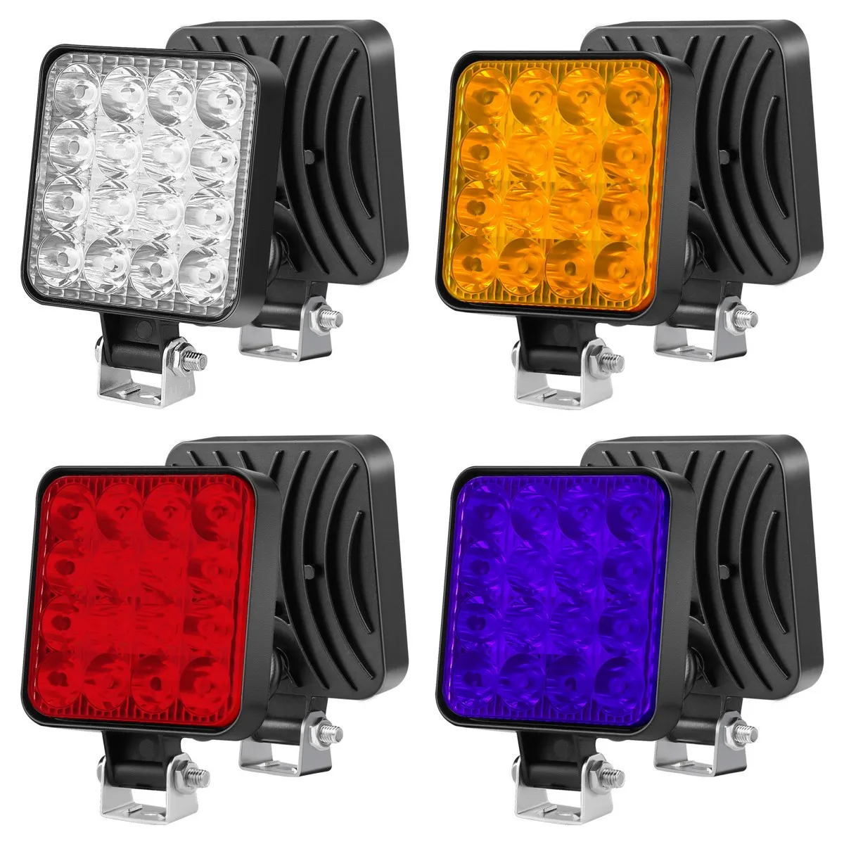 1pcs Car LED Mini Square 16 Lights 48W ABS Type 12V Off-Road Vehicle Forklift Headlight Reversing Lights, Daytime Running Lights
1pcs Car LED Mini Square 16 Lights 48W ABS Type 12V Off-Road Vehicle Forklift Headlight Reversing Lights, Daytime Running Lights