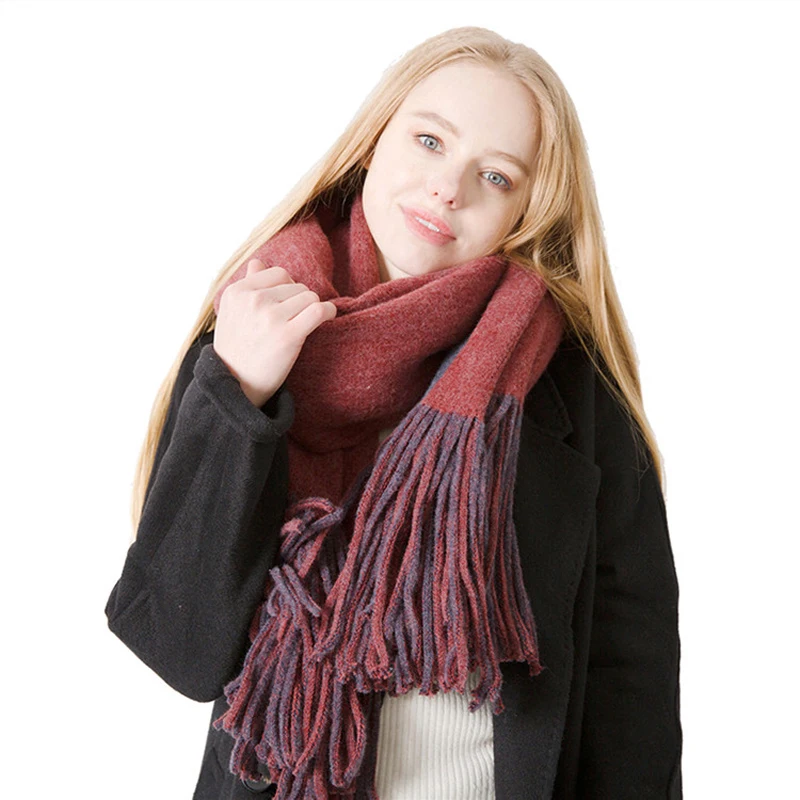 CHENKIO Women's Warm Long Scarves Winter Scarfs Pure Color Scarf Tassel Scarf Women Luxury Fashion Scarf Acne Studios Scarf
CHENKIO Women's Warm Long Scarves Winter Scarfs Pure Color Scarf Tassel Scarf Women Luxury Fashion Scarf Acne Studios Scarf
