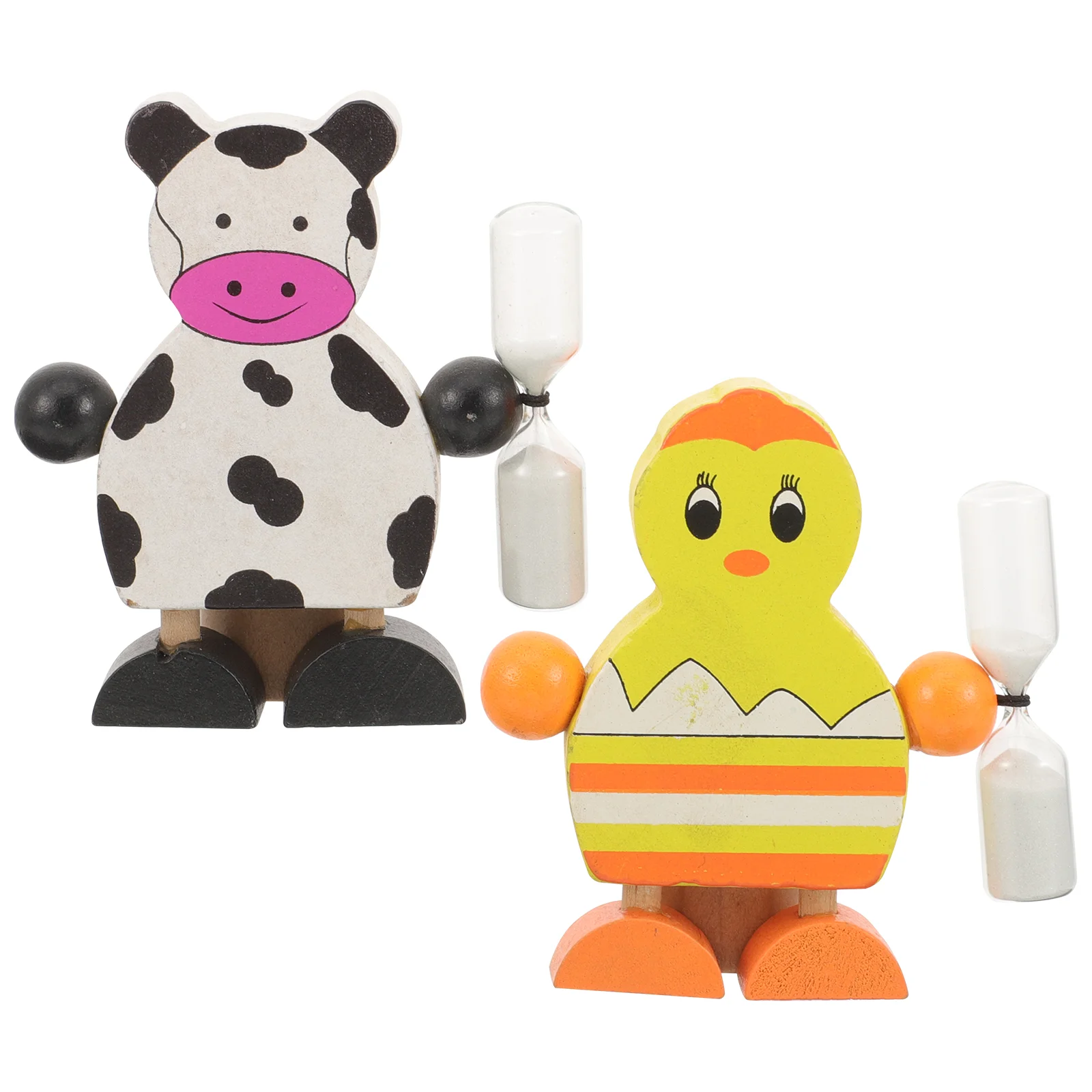 2 Pcs Timer Desktop Hourglass Tooth Brushing Multi-function Sand Children Wood Student 
2 Pcs Timer Desktop Hourglass Tooth Brushing Multi-function Sand Children Wood Student