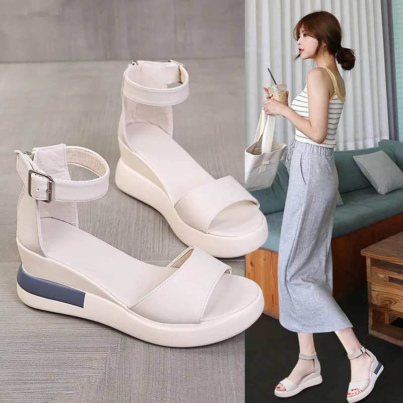 2023 Summer Clear Heels Open Toe Female Sandal Low-Heeled Shoes With Strap Muffins shoe Cross Clogs Wedge Peep Girls Low-heeled 
2023 Summer Clear Heels Open Toe Female Sandal Low-Heeled Shoes With Strap Muffins shoe Cross Clogs Wedge Peep Girls Low-heeled