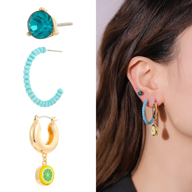 Fruit Measle ls Combined for a Set of Earrings in Europe and the HOOP Eardrop Personality Girls Act the Role Ofing Is Tasted
Fruit Measle ls Combined for a Set of Earrings in Europe and the HOOP Eardrop Personality Girls Act the Role Ofing Is Tasted