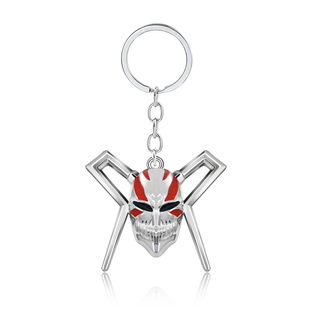 Anime Bleach Kurosaki Ichigo Mask Keychain The Death Skull Pendant Necklace Keychain For Women Men Cosplay Jewelry Gift
Anime Bleach Kurosaki Ichigo Mask Keychain The Death Skull Pendant Necklace Keychain For Women Men Cosplay Jewelry Gift