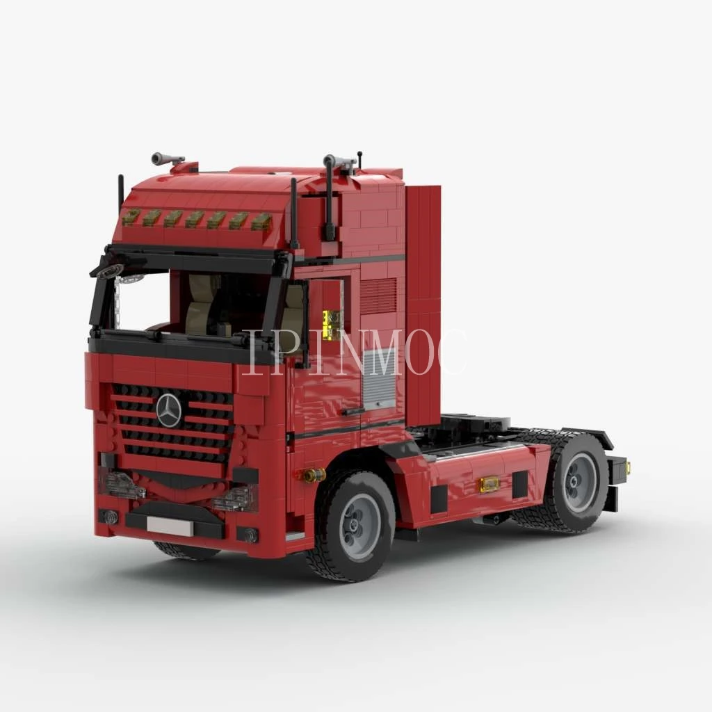 MOC-5648 Mercedes Actros 4 X 2 Semi Truck Building Block Model Spliced Electric Toy Puzzle Kids Gift
MOC-5648 Mercedes Actros 4 X 2 Semi Truck Building Block Model Spliced Electric Toy Puzzle Kids Gift