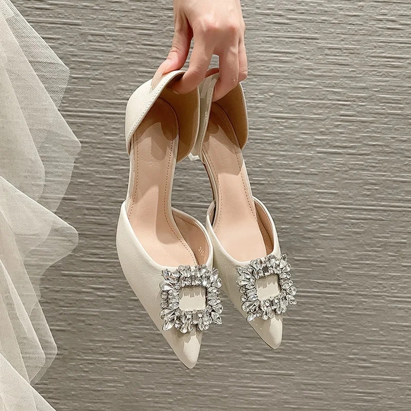 Женские босоножки на среднем каблуке, черные туфли на шпильке средней высоты с закрытым носком, прозрачные туфли с низким котом, подходящие ...
Женские босоножки на среднем каблуке, черные туфли на шпильке средней высоты с закрытым носком, прозрачные туфли с низким котом, подходящие ...