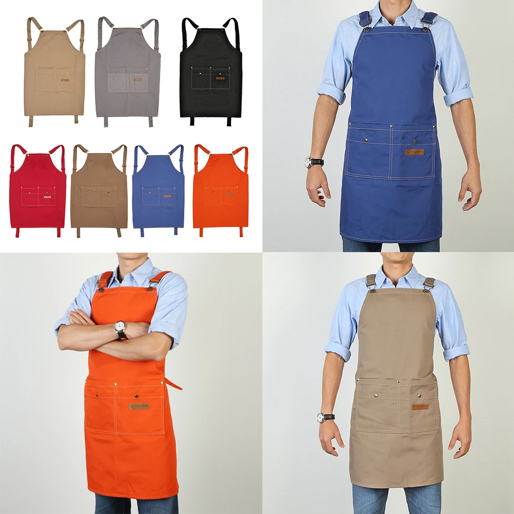Фартук для взрослых, регулируемый, из денима для уборки дома, кухни, сада
Фартук для взрослых, регулируемый, из денима для уборки дома, кухни, сада