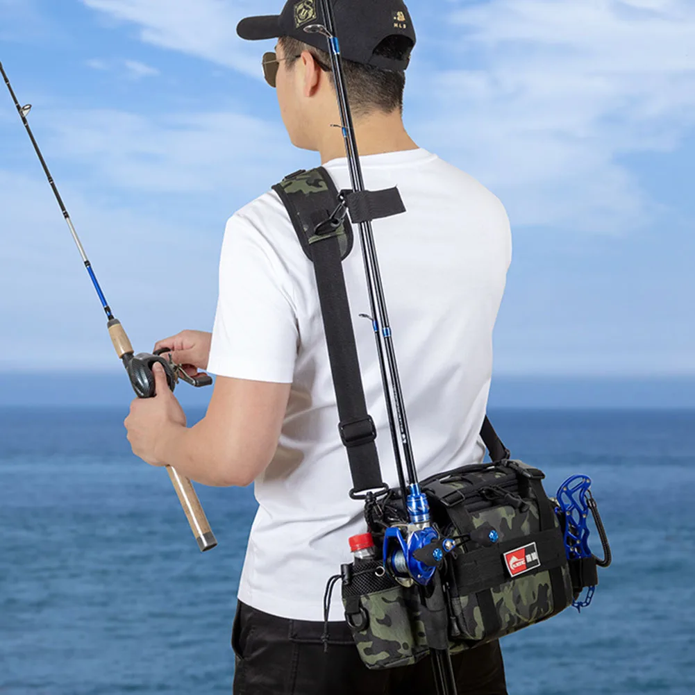 Multifunction Fishing Bag Waterproof Fishing Tackle Bags Outdoor Fish Lures Gear Storage Waist Pack Single Shoulder Crossbody
Multifunction Fishing Bag Waterproof Fishing Tackle Bags Outdoor Fish Lures Gear Storage Waist Pack Single Shoulder Crossbody