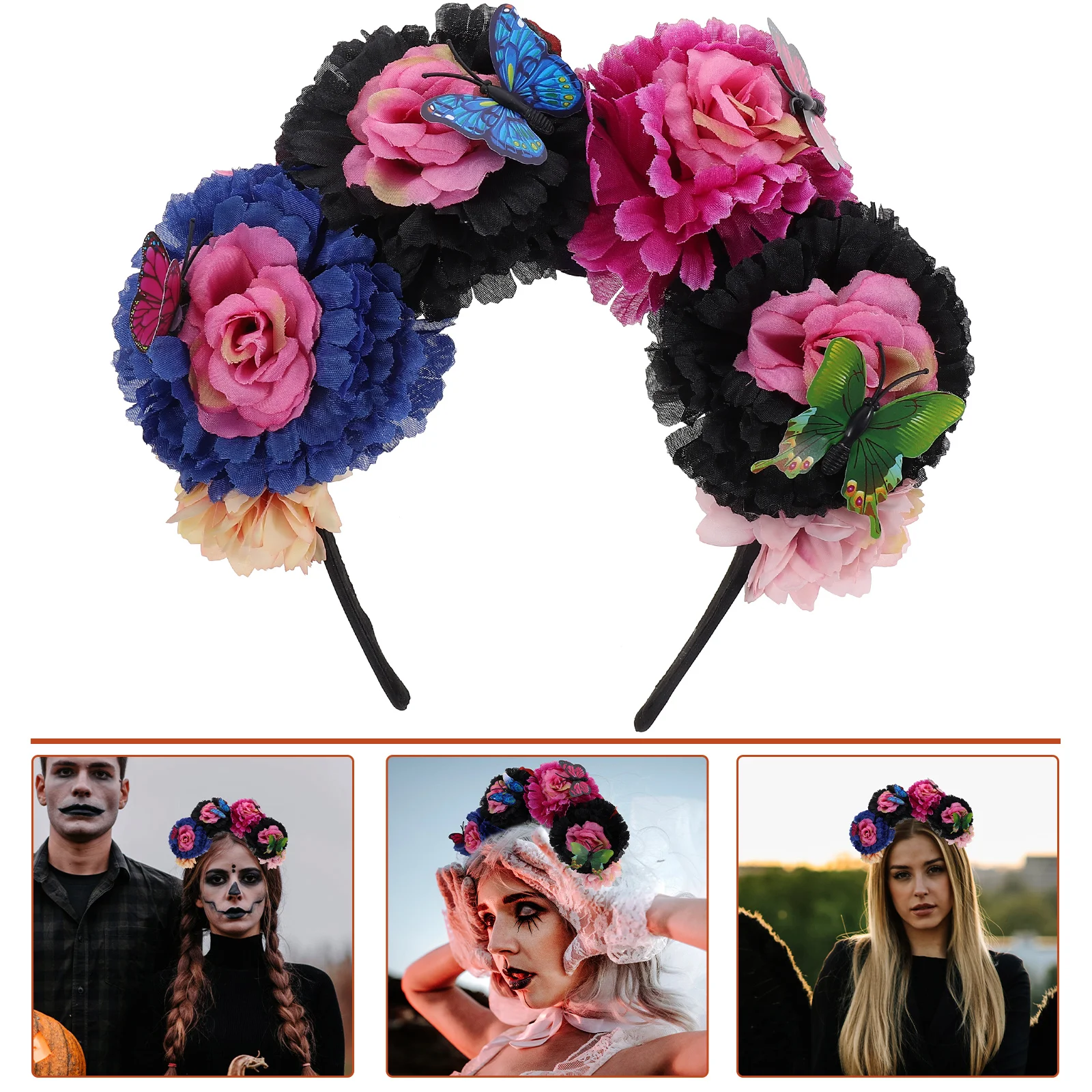 Flower Headbands Mexican Hats Women Costume The Flowers Fabric Costumes Hair Accessories
Flower Headbands Mexican Hats Women Costume The Flowers Fabric Costumes Hair Accessories