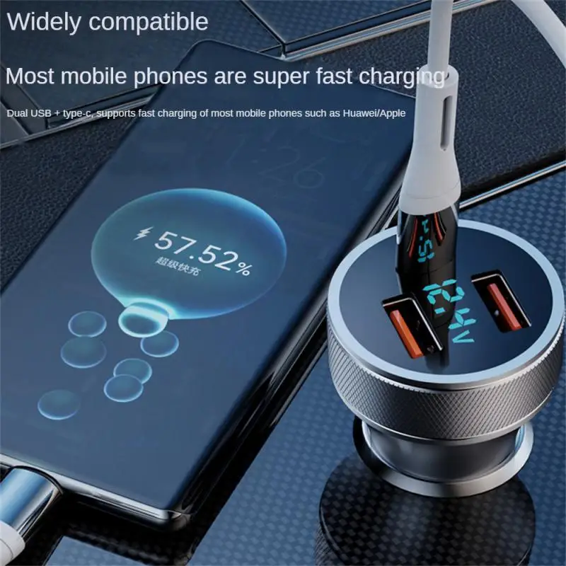 One Drive Three Dual Usb Charger Portable Moible Phone Charger Durable Car Charger Adapter Car Accessories 72w Car Charger Metal
One Drive Three Dual Usb Charger Portable Moible Phone Charger Durable Car Charger Adapter Car Accessories 72w Car Charger Metal