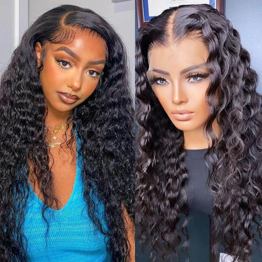 32 Inch Deep Wave Frontal Wig Human Hair Wet And Wavy HD Transaprent Lace Frontal Wig 180 Density Kinky Curly Human Hair Wig
32 Inch Deep Wave Frontal Wig Human Hair Wet And Wavy HD Transaprent Lace Frontal Wig 180 Density Kinky Curly Human Hair Wig