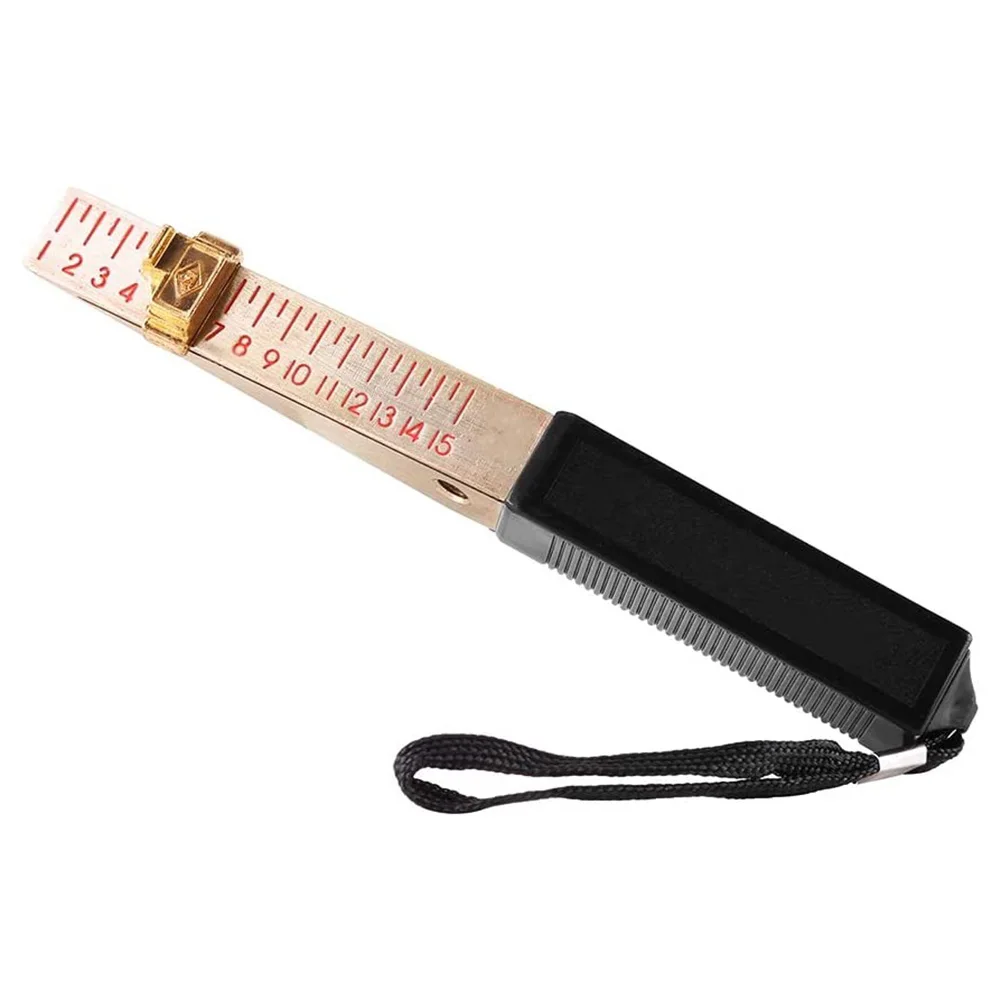 Feeler Gauge 1-15mm Precision Wedge Shaped Vernier Inspection Flatness Ruler Outlet Cursor Feeler Door Gap Gauge Measuring Tool
Feeler Gauge 1-15mm Precision Wedge Shaped Vernier Inspection Flatness Ruler Outlet Cursor Feeler Door Gap Gauge Measuring Tool