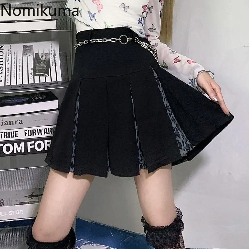 Nomikuma Skirts for Women Spring Autumn High Waist Leopard Patchwork Faldas Mujer Moda 2022 Vintage Elegant Harajuku Jupe Femme
Nomikuma Skirts for Women Spring Autumn High Waist Leopard Patchwork Faldas Mujer Moda 2022 Vintage Elegant Harajuku Jupe Femme
