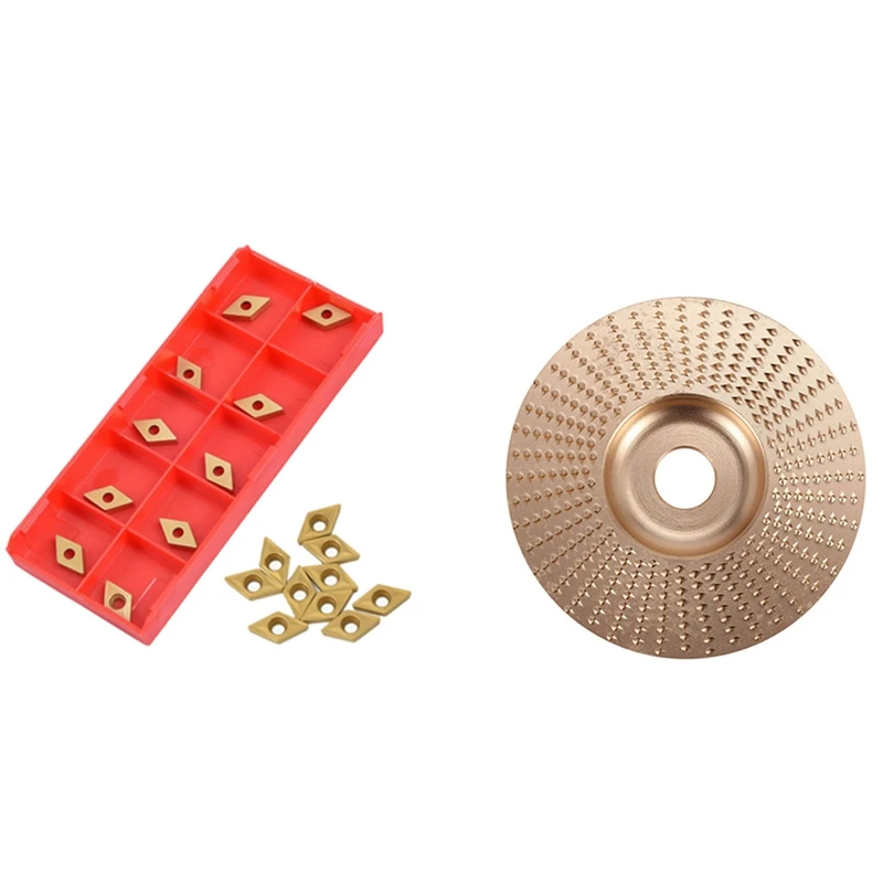 10Pcs DCMT070204 YBC251 Blades Inserts CNC Lathe Cutter With Wood Angle Grinding Wheel Sanding Carving Rotary Tool
10Pcs DCMT070204 YBC251 Blades Inserts CNC Lathe Cutter With Wood Angle Grinding Wheel Sanding Carving Rotary Tool